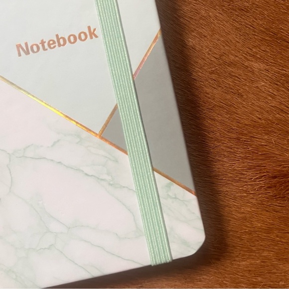 🍭 3/$10 mint green & white marble tiny lined notebook - Picture 8 of 14